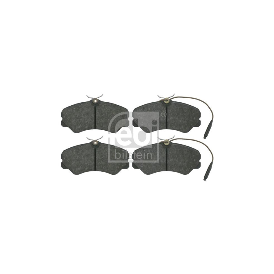 Febi Bilstein 16049 Brake Pad Set Front Axle Incl Wear Warning Contact