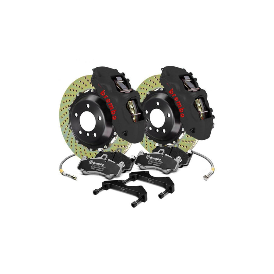 Brembo 1N1.9070AS BMW Front GT-S 6-Pistons Drilled 2-piece Big Brake Kit 380x34mm (Inc. 330I,430I) | Duco Car Parts UK Car Parts