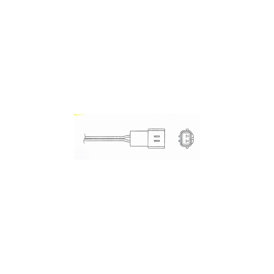 NTK Lambda Sensor / O2 Sensor (NGK 1670) - OZA478-W2