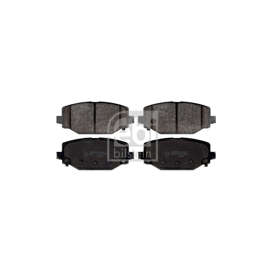 Febi Bilstein 116111 Brake Pad Set Rear Axle With Acoustic Wear Warning