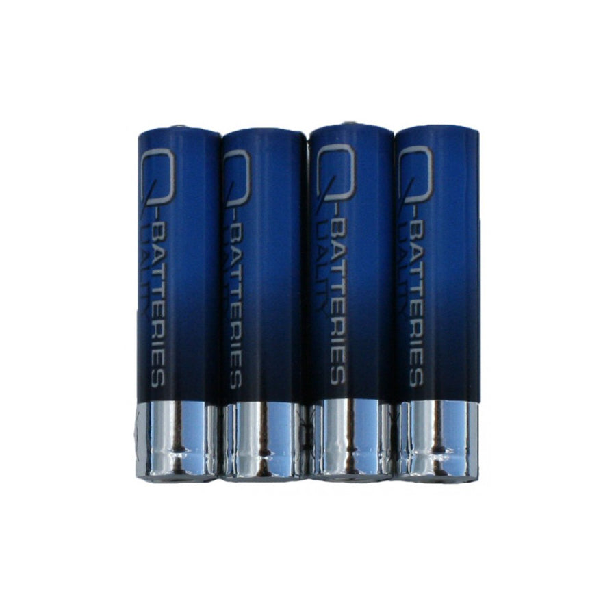 Q-Batteries Micro AAA LR03 1.5V Alkaline batteries in 4er foil