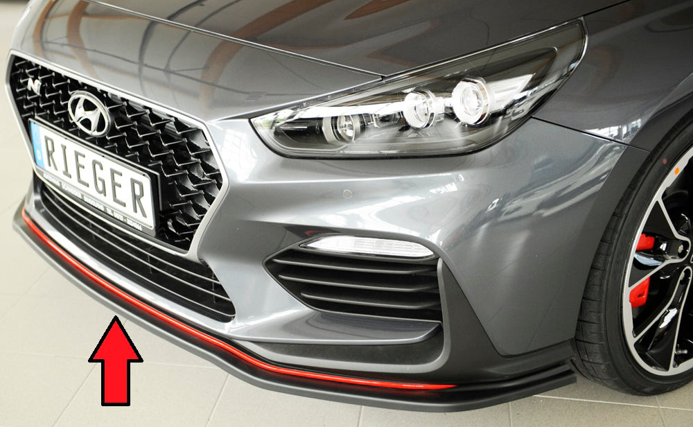 Rieger 00076000 Hyundai Front Splitter (i30 N-Performance & i30 N)