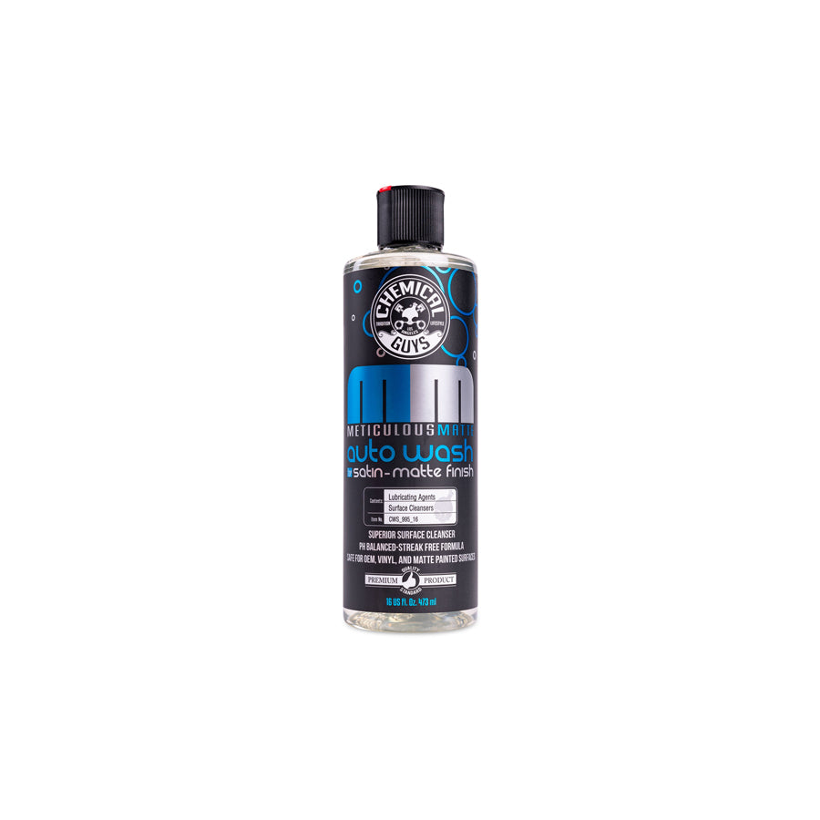 Chemical Guys Meticulous Matte Auto Wash for Crisp Satin And Matte Finishes | Duco Car Parts UK Car Parts