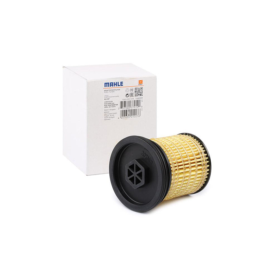 MAHLE ORIGINAL KX 397 Fuel filter Filter Insert
