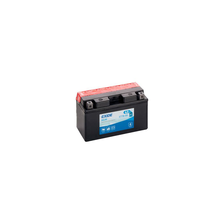 Exide ET7B-BS 12V Motorcycle Battery YT7B-BS | Duco Car Parts UK Car Parts