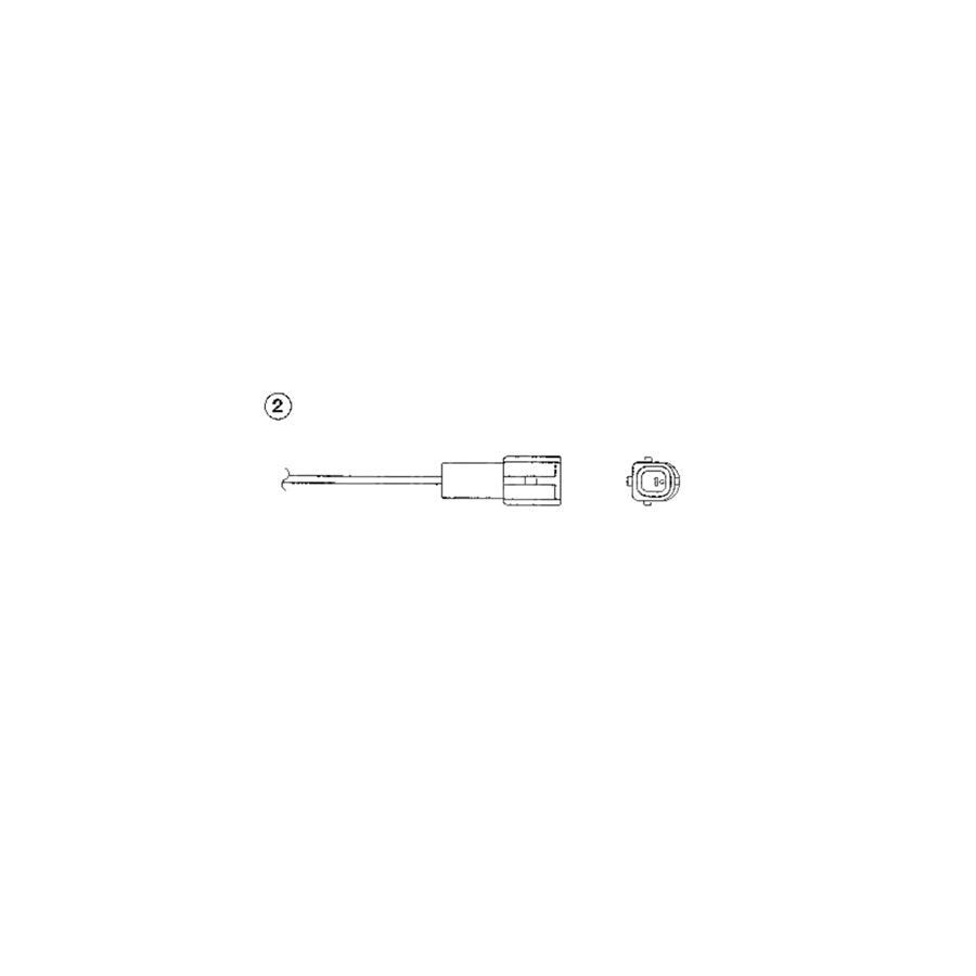 NTK Lambda Sensor / O2 Sensor (NGK 1889) - OZA65-A2
