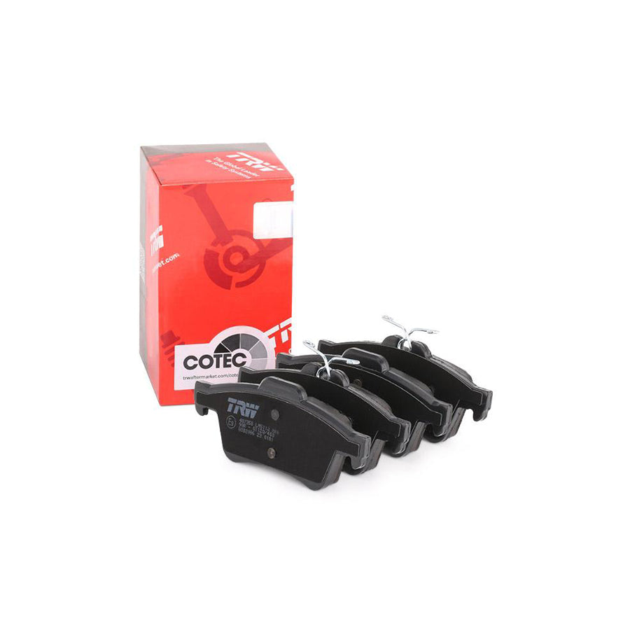 TRW Cotec Gdb2086 Brake Pad Set Not Prepared For Wear Indicator