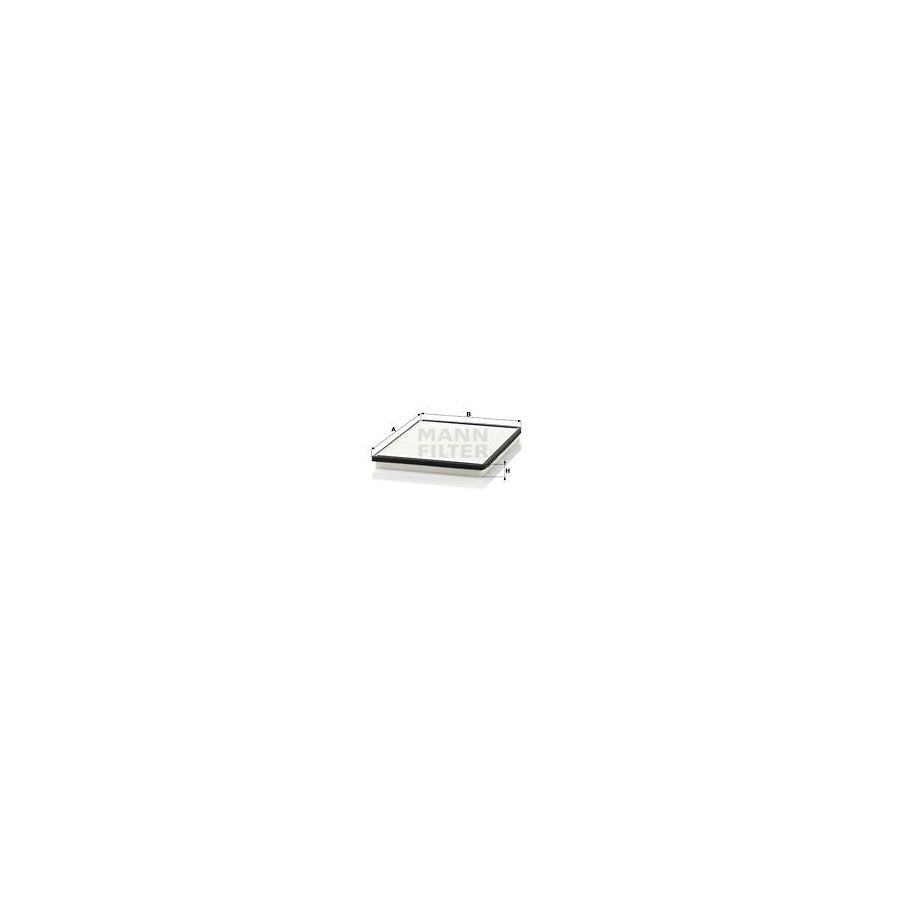 MANN-FILTER CU 2530 Pollen filter Particulate Filter
