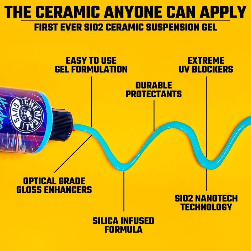 Chemical Guys HydroSlick Intense Gloss SiO2 Ceramic Coating HyperWax | Duco Car Parts UK Car Parts