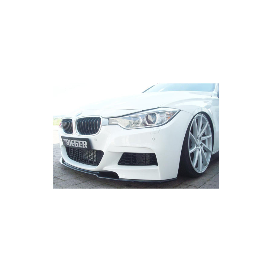 Rieger BMW F30 F31 Front Splitter (Inc. 320i, 335i & 340i)