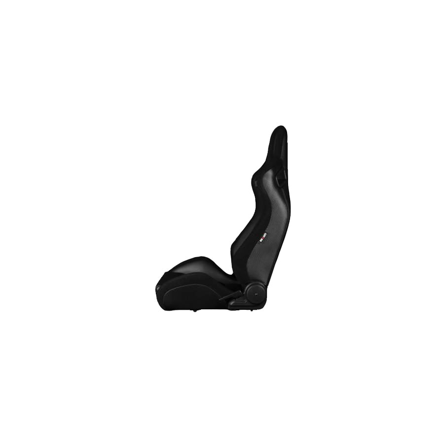 BRAUM Elite-S Series Black Leatherette Racing Seats - Pair