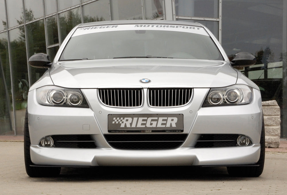 Rieger 00053400 BMW 3 Series E90 E91 Front Splitter