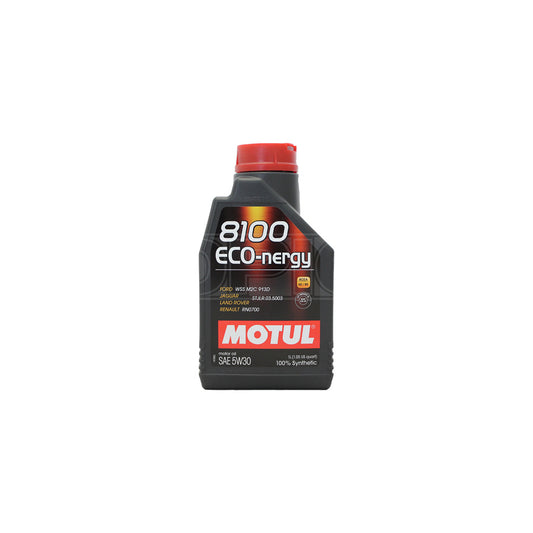 Motul 8100 Eco-nergy 5w-30 Fully Synthetic Car Engine Oil 1l
