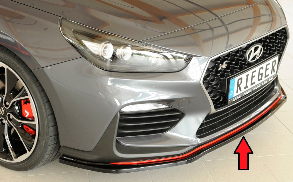 Rieger 00088163 Hyundai Front Splitter (i30 N-Performance & i30 N)