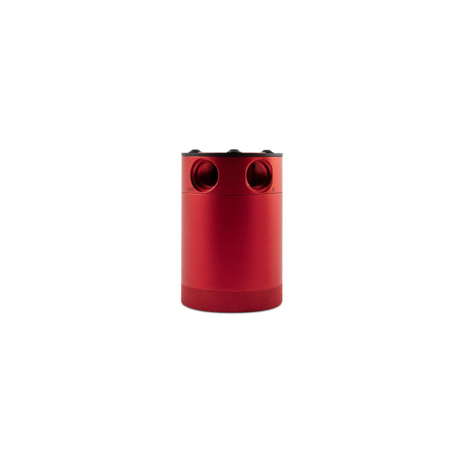 Mishimoto Universal Compact Baffled Oil Catch Can, 2-Port