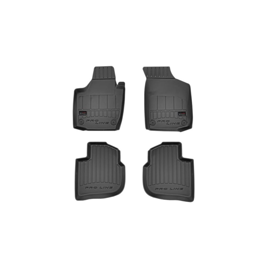 FROGUM 3D407480 Floor mat set for SEAT Toledo IV Hatchback (KG3) Elastomer, Front and Rear, Quantity: 4, Black