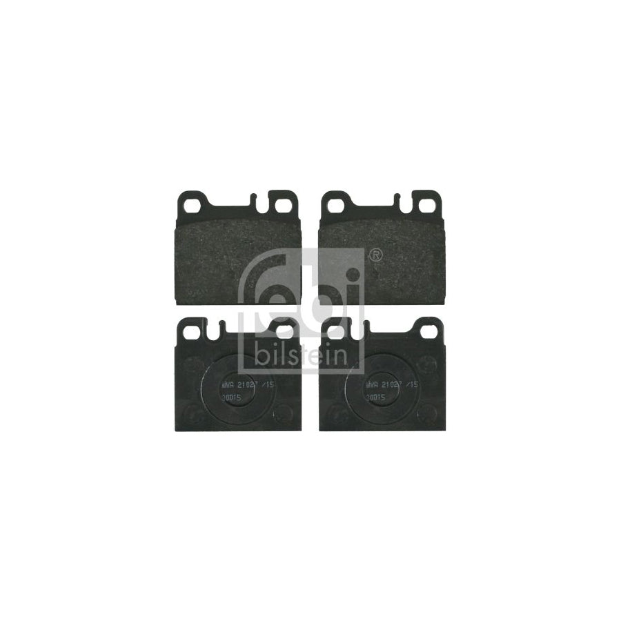 Febi Bilstein 16254 Brake Pad Set Suitable For Mercedes Benz S Class Rear Axle Prepared For Wear Indicator