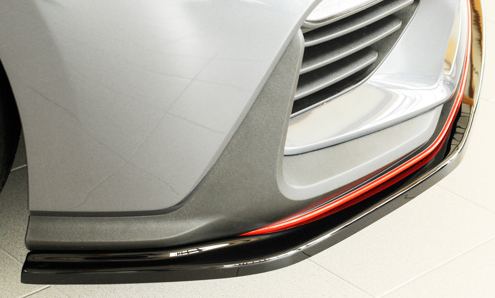 Rieger 00088163 Hyundai Front Splitter (i30 N-Performance & i30 N) - Glossy Black