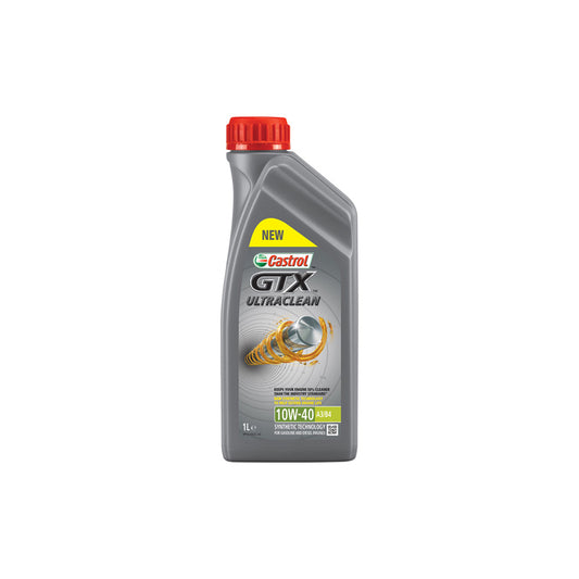 Castrol GTX Ultraclean A3/B4 Engine Oil- 10W-40 - 1ltr