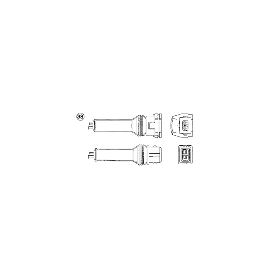 NTK Lambda Sensor / O2 Sensor (NGK 0218) - OZA527-E4