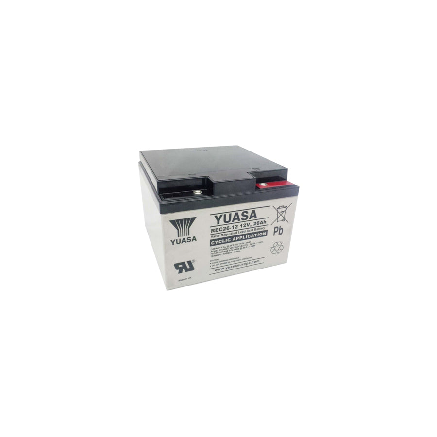 Yuasa REC26-12 Golf & Mobility Battery (26V 12Ah) | Duco Car Parts UK Car Parts