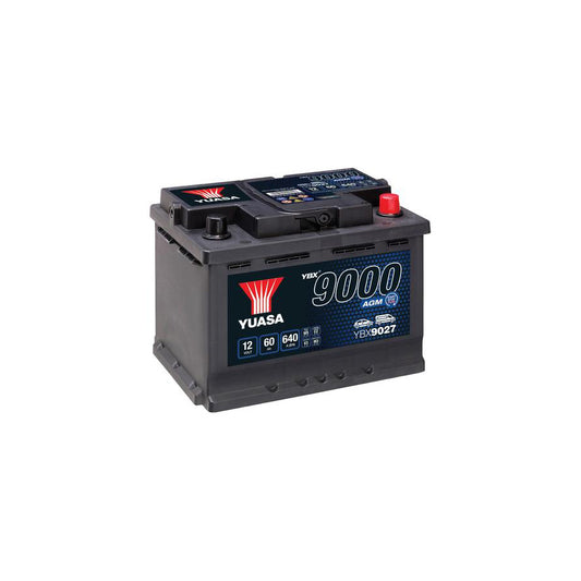 Yuasa YBX9027 12v 60Ah AGM Start Stop Plus Battery