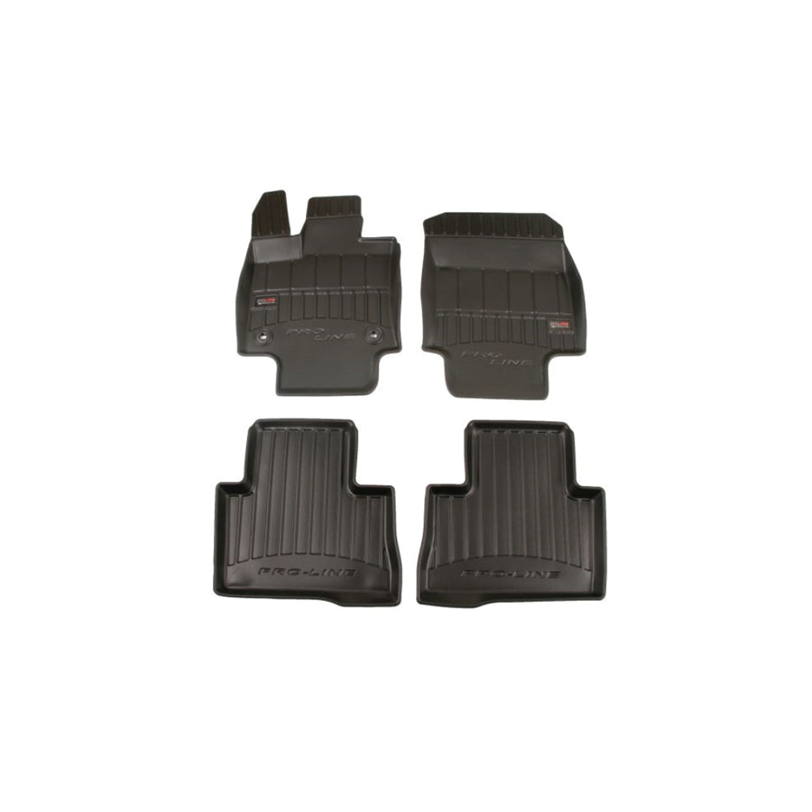 FROGUM Tailored 3D408890 Floor mat set for TOYOTA RAV4 V (XA50) Elastomer, Front and Rear, Quantity: 4, Black, (LHD)