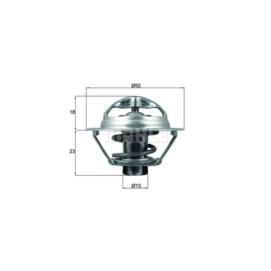 MAHLE ORIGINAL TX 175 95D Engine thermostat Opening Temperature: 95°C, with seal