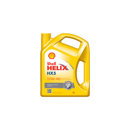 Shell Helix HX5 Engine Oil - 15W-40 - 5Ltr