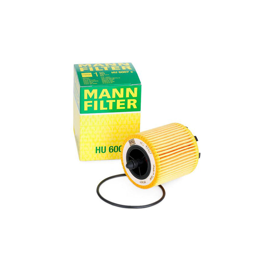 MANN-FILTER HU 6007 x Oil Filter with seal