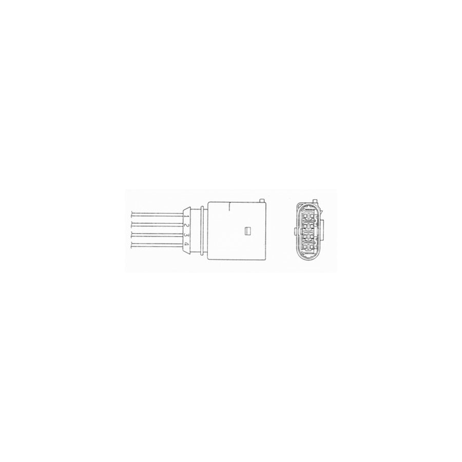 NTK Lambda Sensor / O2 Sensor (NGK 1782) - OZA510-AU1