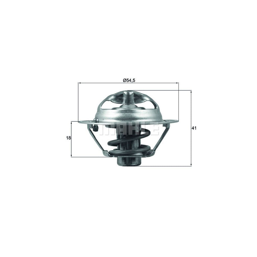 MAHLE ORIGINAL TX 162 82D Engine thermostat Opening Temperature: 82°C, with seal