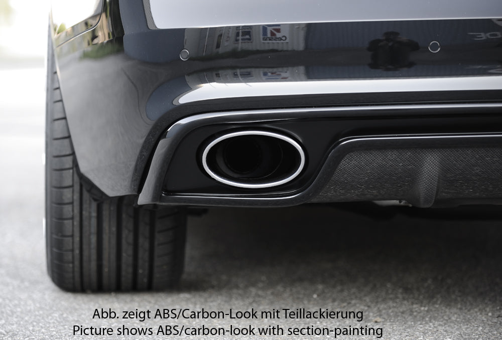 Rieger 00099126 Audi B8 B81 Rear Diffuser (A5 & S5) - Carbon-Look