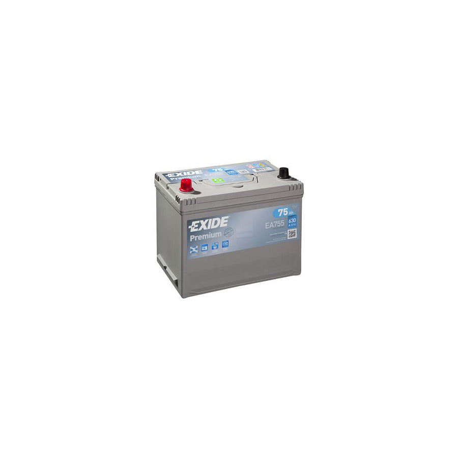 Exide EA755 Premium Car Battery 031TE | Duco Car Parts UK Car Parts