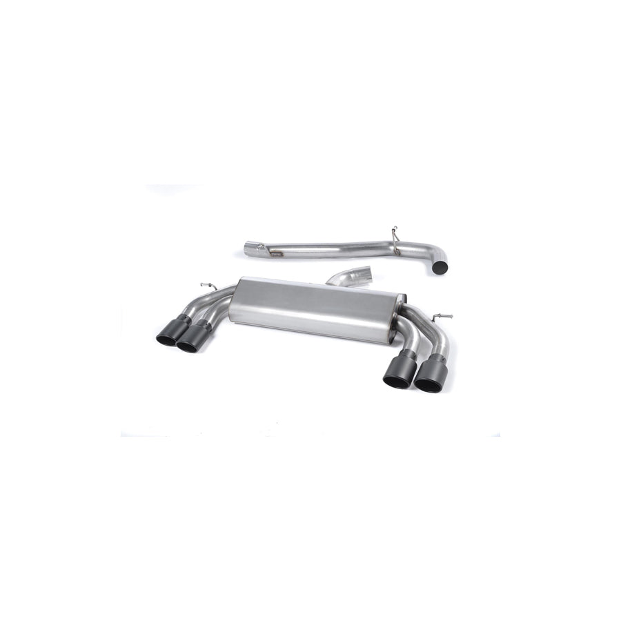 MillTek Audi 8V S3 Non-Resonated Non-Valved Cat-Back Exhaust (Quattro)