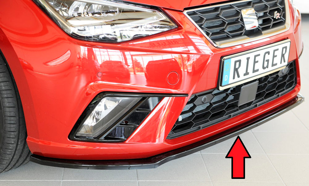 Rieger 00088165 SEAT KJ Front Splitter (Ibiza FR & Ibiza)