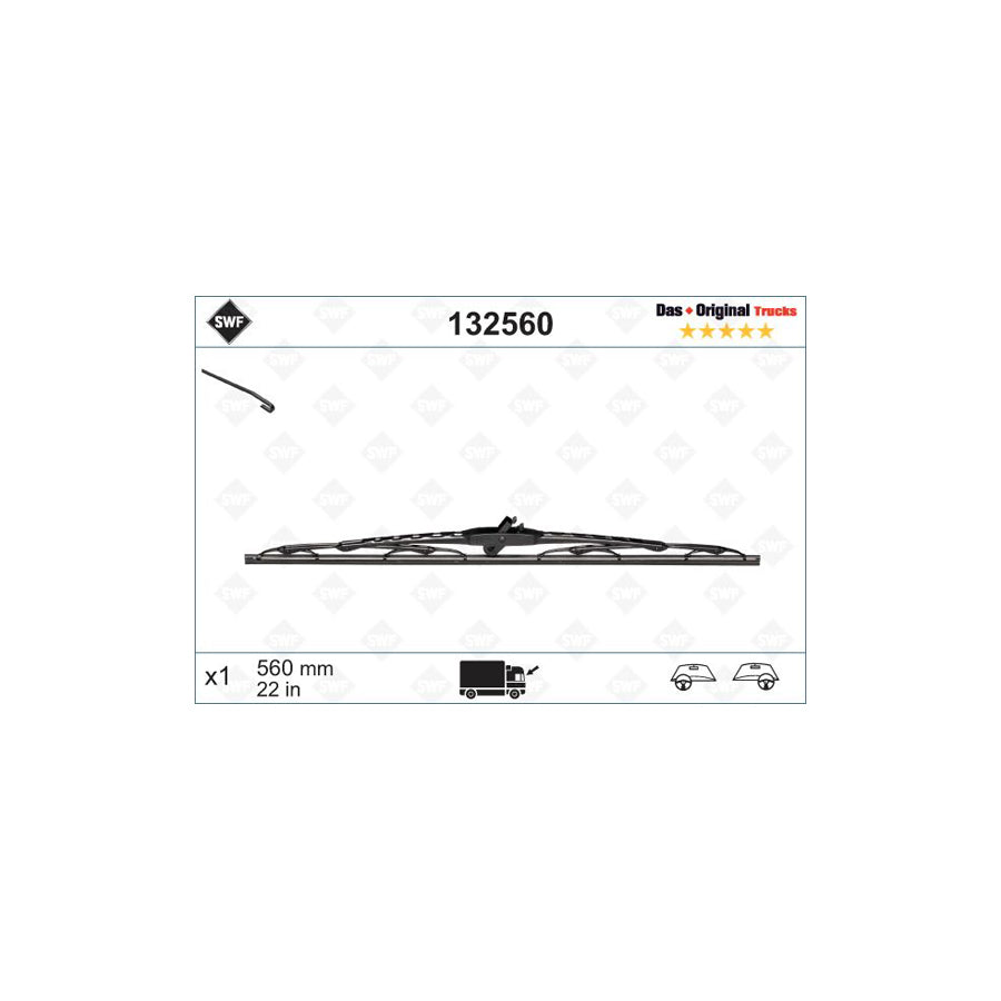 Swf 132560 Original Wiper Blade | Duco Car Parts UK Car Parts