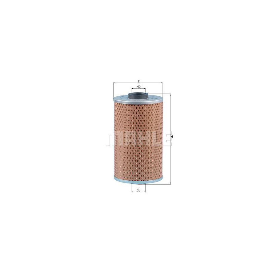 MAHLE ORIGINAL OC 218 Oil Filter Spin-on Filter