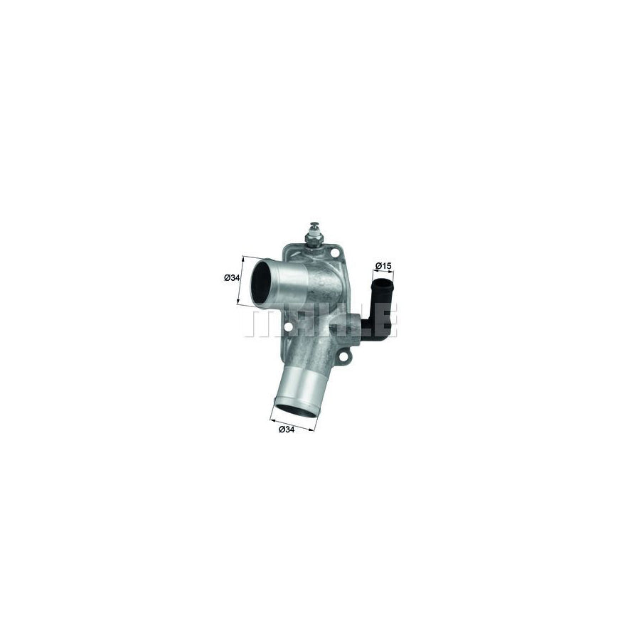 MAHLE ORIGINAL TI 77 87D Engine thermostat Opening Temperature: 87°C, with seal