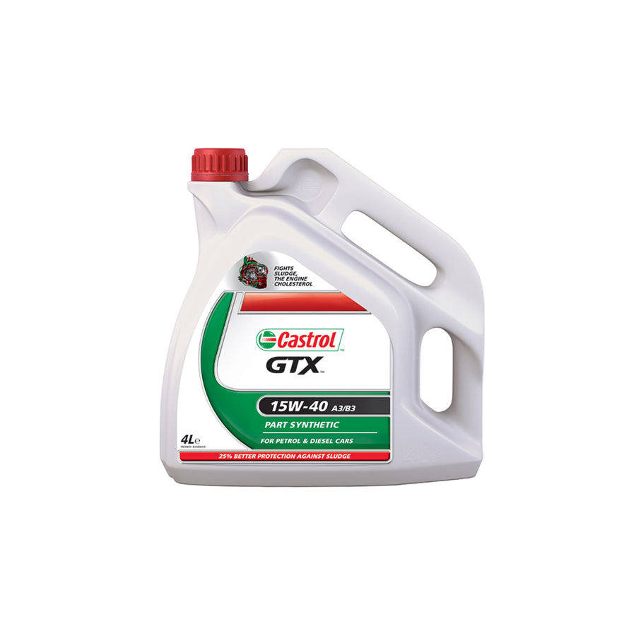 Castrol GTX Engine Oil - 15W-40 - 4ltr