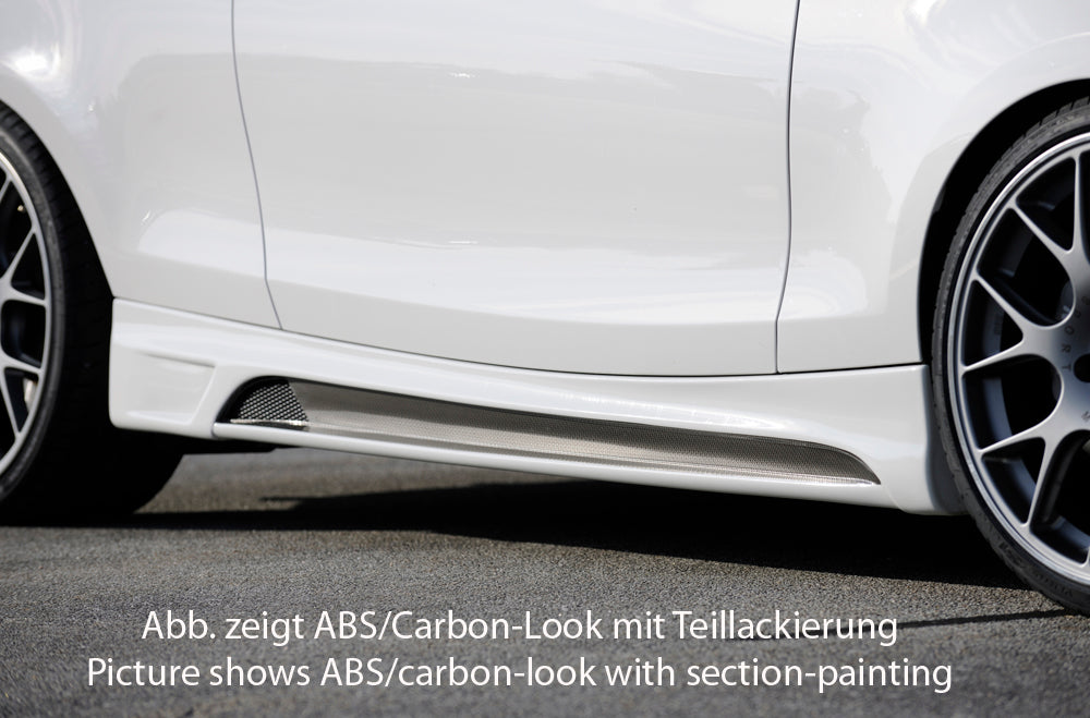 Rieger 00099133 BMW 1 Series E81 E82 E88 Right Side Skirt