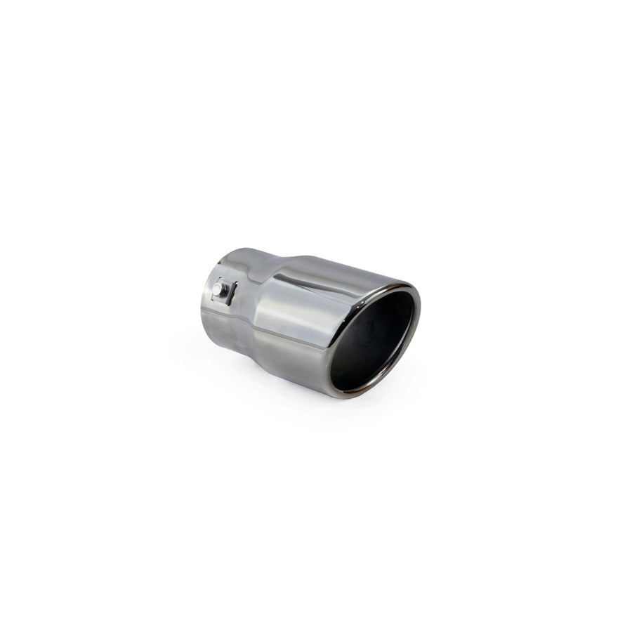 AMiO MT 007BC 02193 Exhaust tip 90 mm, oval, round, Stainless Steel, 150mm, 78mm
