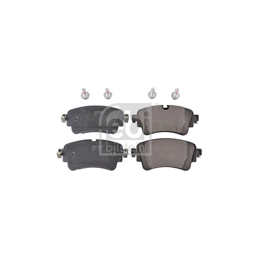 Febi Bilstein 116425 Brake Pad Set Rear Axle With Fastening Material