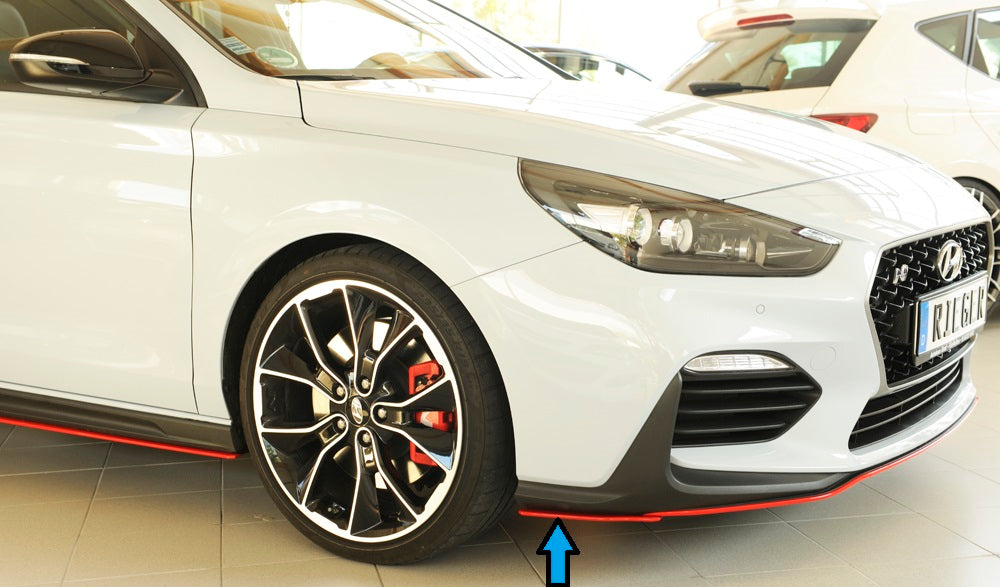 Rieger 00076006 Hyundai Right Front Splitter (i30 N-Performance & i30 N)