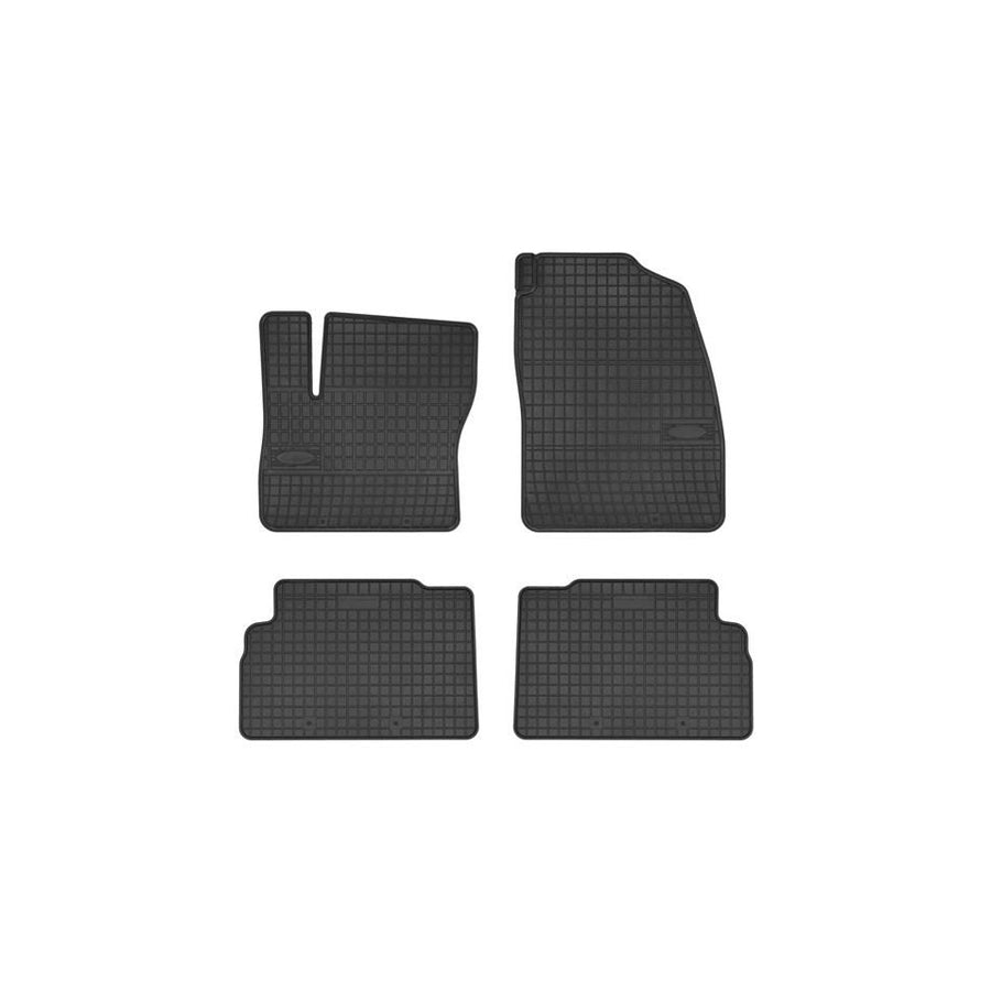 FROGUM Tailored 0309 Floor mat set for FORD C-Max II (DXA/CB7, DXA/CEU) Elastomer, Front and Rear, Quantity: 4, Black, (LHD)