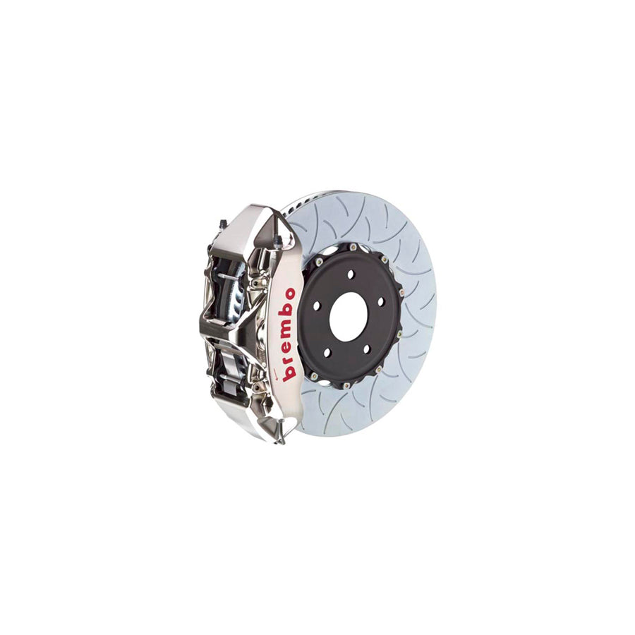 Brembo 1N3.8021AR Porsche Front GT-R 6-Pistons Slotted Type-3 2-piece Big Brake Kit 350x34mm (Inc. 718, Boxster, Cayman) | Duco Car Parts UK Car Parts