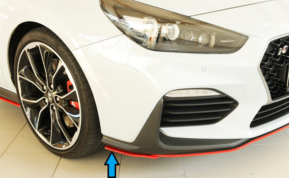 Rieger 00076006 Hyundai Right Front Splitter (i30 N-Performance & i30 N)