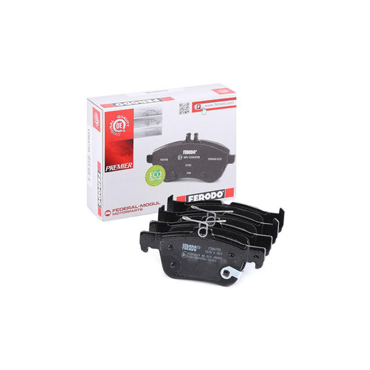 Ferodo Premier Eco Friction Fdb4798 Brake Pad Set With Acoustic Wear Warning Without Accessories