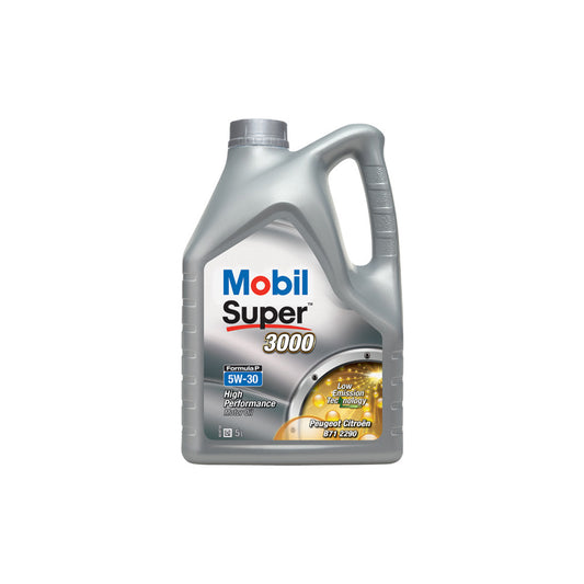 Mobil Super 3000 Formula P Engine Oil - 5W-30 - 5Ltr