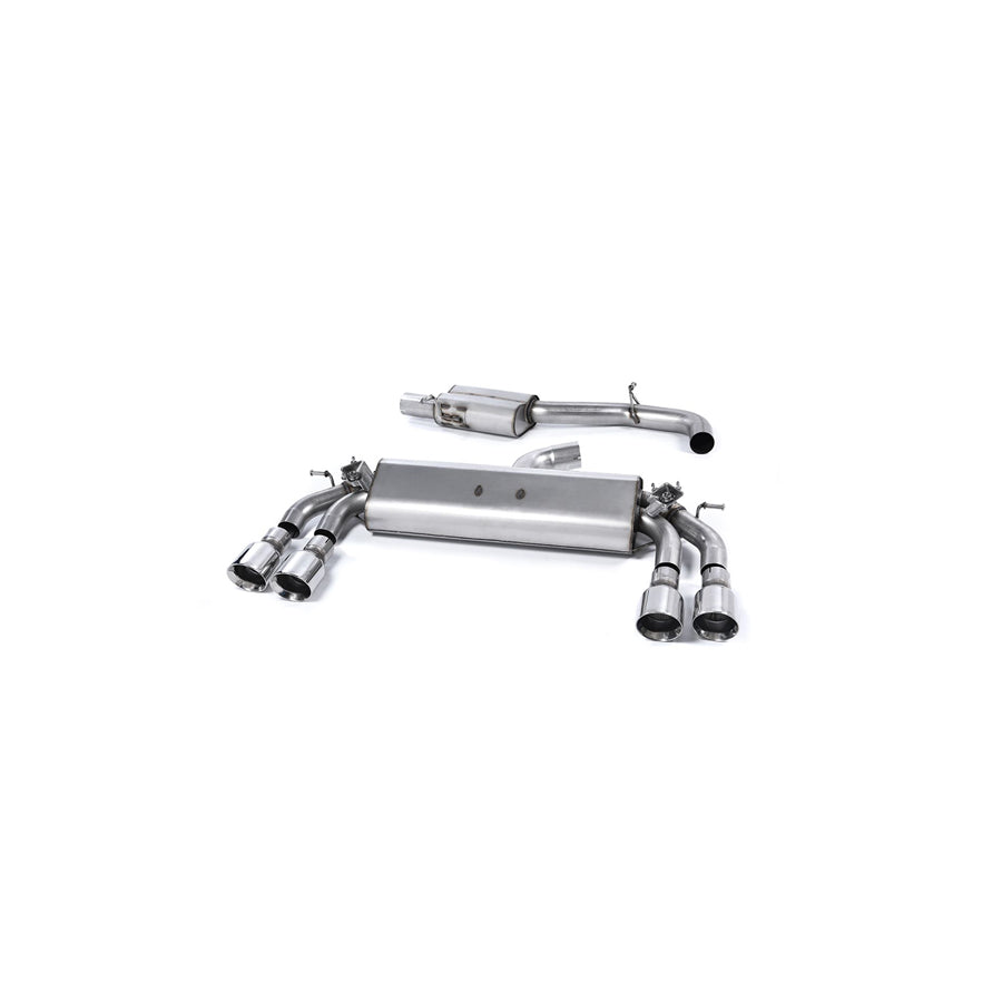 MillTek Audi 8V S3 Resonated Cat-Back Exhaust (Sportback)